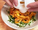 鶏むね肉のユッケ風作り方5写真