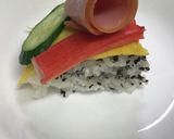 親子de簡単♪寿司ケーキひな祭りにどうぞ作り方17写真