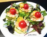 はんぺん＆サーモンのあっさりサラダ作り方8写真