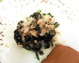 ほうれん草の味噌マヨおかか和え作り方3写真