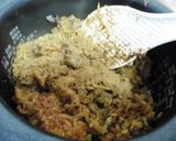 鯖缶のスパイスカレー味噌おこわ作り方5写真