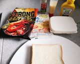ポテトチップスとチーズのトースト作り方1写真