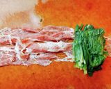 ザクザクナッツだれの春菊肉巻き作り方3写真