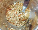 ザクザクナッツだれの春菊肉巻き作り方6写真