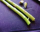 アスパラの豚肉巻き★味噌バターソース作り方2写真