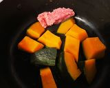 南瓜のそぼろあんかけ作り方1写真