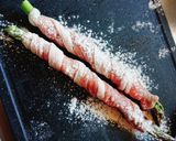 アスパラの豚肉巻き★味噌バターソース作り方4写真