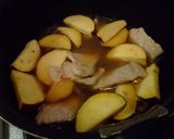 ほくほく薩摩芋と豚肉の炒め煮作り方3写真