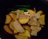 ほくほく薩摩芋と豚肉の炒め煮作り方4写真