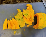 かぼちゃとごぼうの食物繊維たっぷりスープ作り方1写真