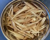 かぼちゃとごぼうの食物繊維たっぷりスープ作り方3写真