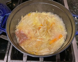 かぼちゃとごぼうの食物繊維たっぷりスープ作り方4写真