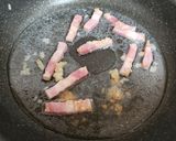 【簡単】ローマ風カルボナーラ【減塩】作り方3写真