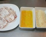 ミラノ風カツレツ☆トマトソース添え作り方5写真