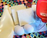下町の喫茶店にて●半熟玉子のマヨサンド作り方1写真