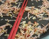 簡単♪豆苗のペペロンチーノ風作り方5写真