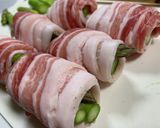 豚バラとアスパラの肉巻き☆作り方5写真