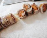 豚肉の人参ロール味噌ソテー作り方6写真