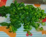 春を満喫♥️菜の花とスパムの絶品パスタ✨作り方4写真