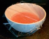 ピンクの道明寺で桜餅作り方6写真