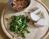 焼きかぶと香ばしえびの和風とろみあんかけ作り方1写真