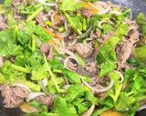 牛肉のオイスター炒め作り方6写真