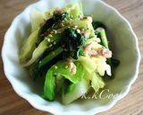 菜の花と春キャベツのツナ和え作り方3写真