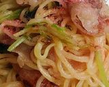 リカちゃん♡生ハム三つ葉白だし焼きそば作り方18写真