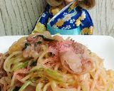 リカちゃん♡生ハム三つ葉白だし焼きそば作り方17写真