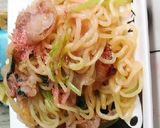 リカちゃん♡生ハム三つ葉白だし焼きそば作り方19写真