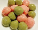 豆腐入り☆柔らかくてモチモチ三色団子作り方8写真