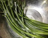 シャキシャキな春の味☆わらびのお刺身作り方2写真