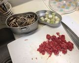 ＜軍隊調理法＞ 肉飯作り方1写真