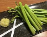 シャキシャキな春の味☆わらびのお刺身作り方5写真