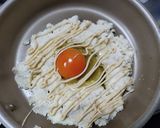 糖質制限　おからポテサラの目玉チーズ焼き作り方2写真
