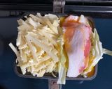 ホットサンドメーカーでチキン餃子包み他作り方3写真