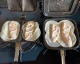 ホットサンドメーカーでチキン餃子包み他作り方8写真