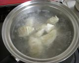 *にんにくの芽と餃子のトマト絡め*作り方3写真