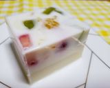 基本のフルーツミルク寒天ゼリー作り方8写真