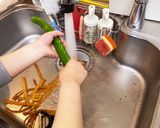 こどもがつくる きゅうりの ゆかりちゃん作り方1写真