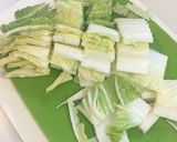 サラダチキンと白菜のみそ汁簡単ダイエット作り方4写真