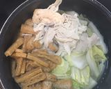 サラダチキンと白菜のみそ汁簡単ダイエット作り方5写真
