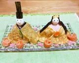 ひな祭り☆五目ちらしで雛人形☆簡単☆作り方14写真