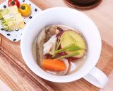 サラダチキンと白菜のみそ汁簡単ダイエット作り方12写真