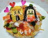 鬼滅の刃禰豆子と善逸作り方17写真