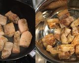 豚肉と夏野菜のトマトクリーム煮作り方2写真