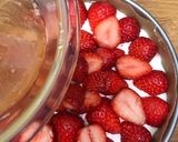 苺と抹茶の3色レアチーズケーキ作り方30写真