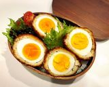 のっけ弁当(置き弁スコッチエッグ)作り方1写真
