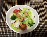 大豆入りのグリーンサラダ作り方1写真