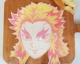 煉獄さんキャラケーキ☆鬼滅の刃作り方2写真